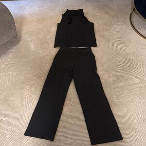 Grey Sleeveless 2pc Set